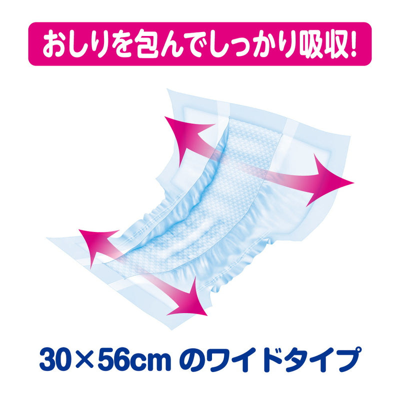 アテント 長時間モレ安心パッド ワイドタイプ 4回吸収