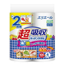 大王製紙 エリエール超吸収キッチンタオル 4ロール（100カット）