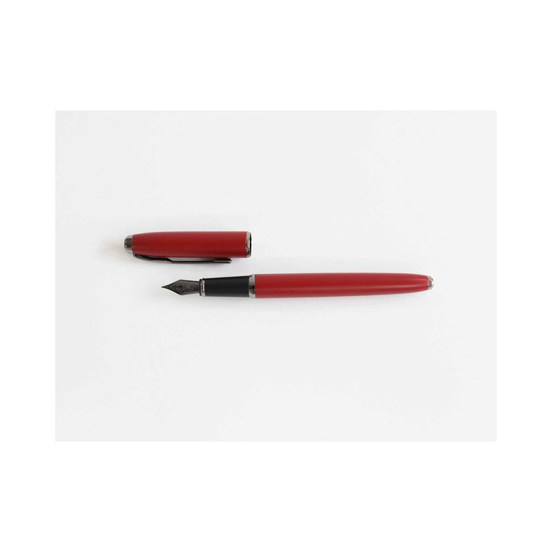 Teranishi Chemical Guitar Fountain Pen Red F 138mm