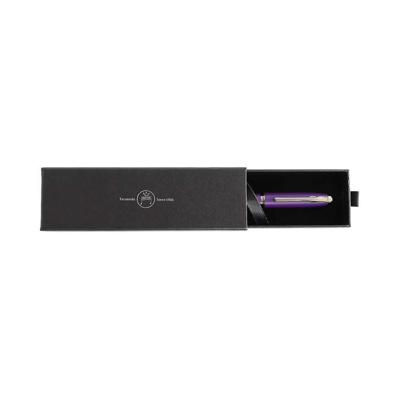 Teranishi Chemical Guitar Fountain Pen Purple F 138mm