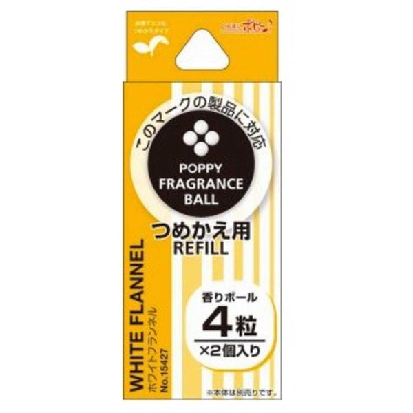 Diamond Chemical Poppy FB Refill White Flannel 15427 1.5g×2