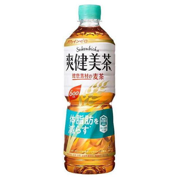 ◆【機能性表示食品】コカコーラ 爽健美茶 健康素材の麦茶 600ml