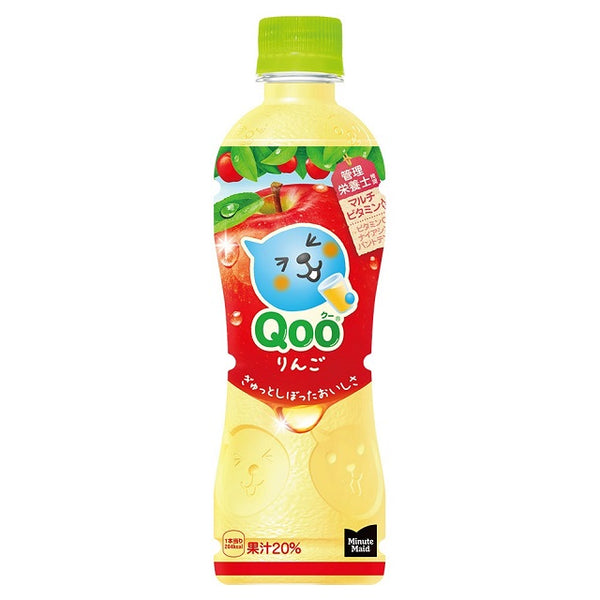 ◆コカ・コーラ ミニッツメイド Qooクーりんご425ml