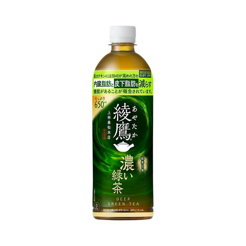 ◆【機能性表示食品】コカ・コーラ 綾鷹 濃い緑茶 650ml