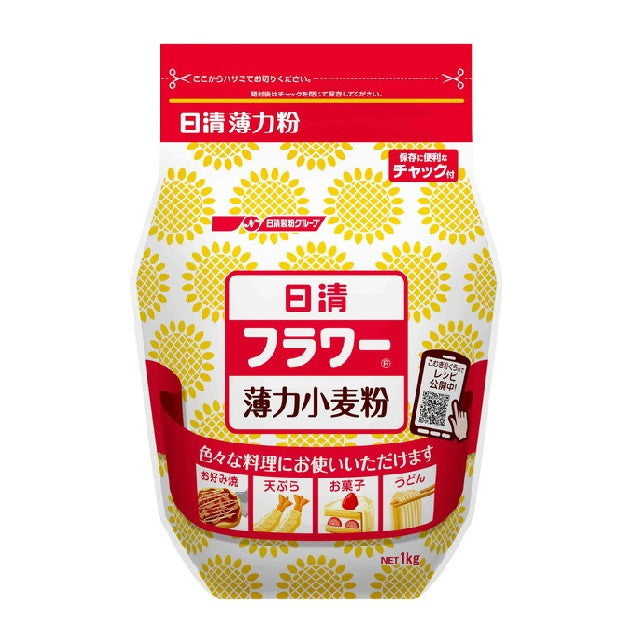 ◆Nissin Flower with sealed zipper 1Kg