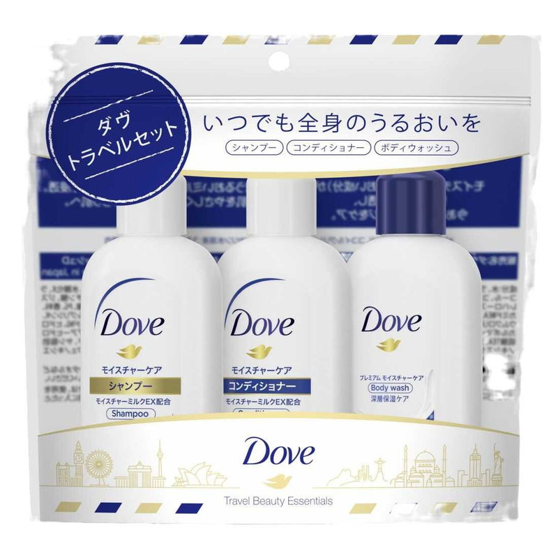 Unilever Dove Travel Set 45g+45g+45g