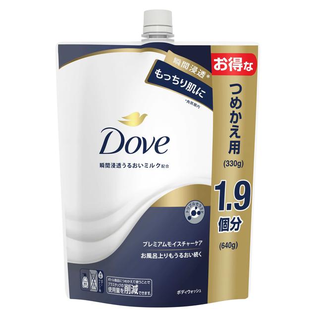 Dove 沐浴露高级保湿护理补充装 640 克