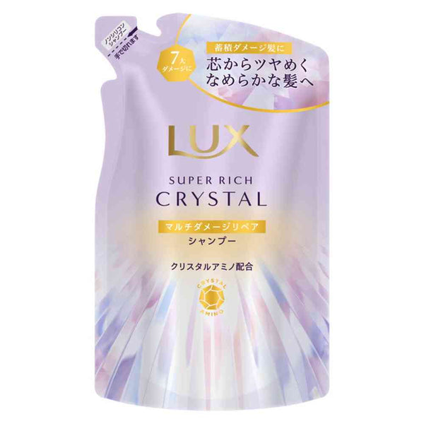 ユニリーバ ラックス スーパーリッチクリスタル マルチダメージリペア シャンプー つめかえ用 300g