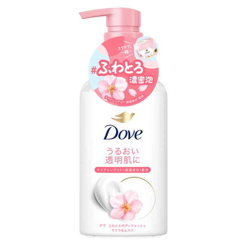 ユニリーバ ダヴ ふわとろボディウォッシュ サクラ＆ムスク ポンプ 450g