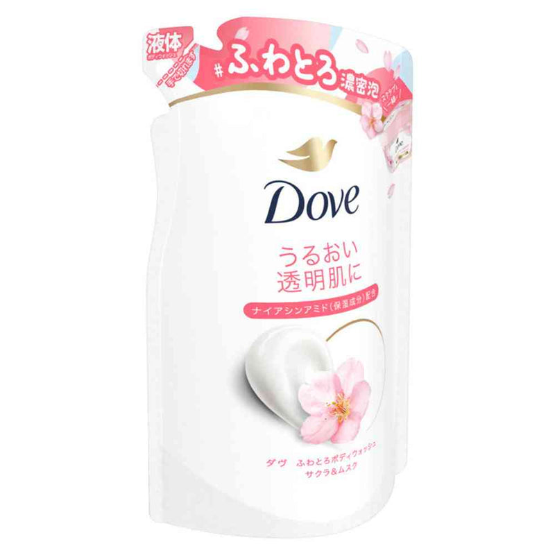 ユニリーバ ダヴ ふわとろボディウォッシュ サクラ＆ムスク つめかえ用 340g