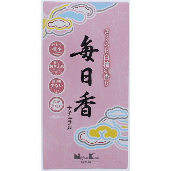 Mainichi incense natural cherry blossom rose 110g