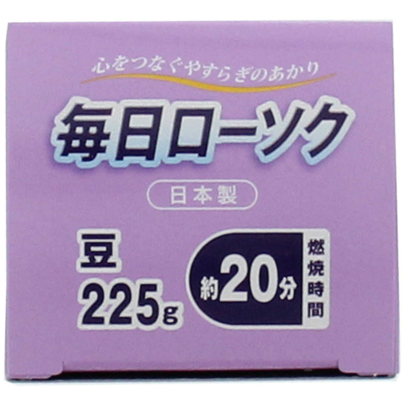 日本香堂 毎日ローソク 豆 120本