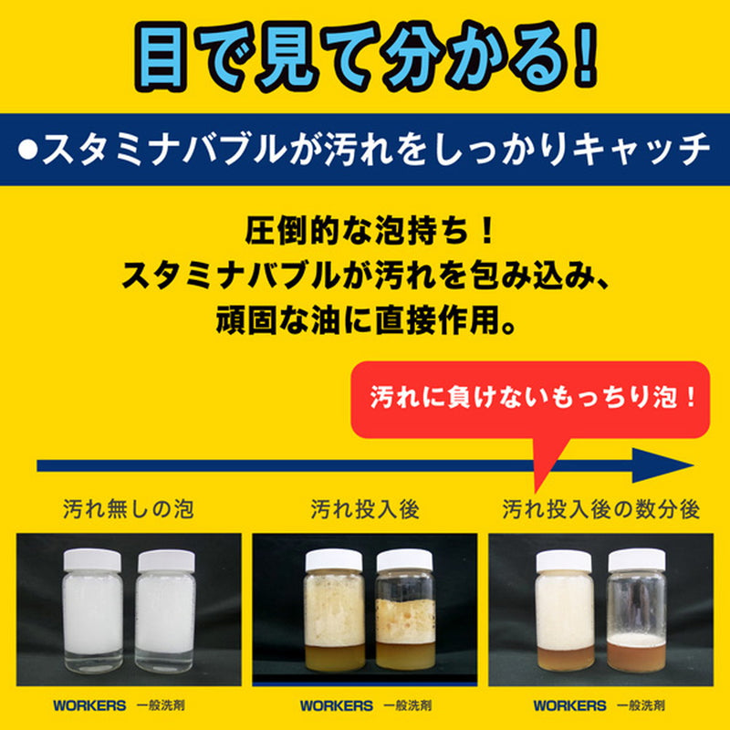 NS Fafa Japan WORKERS Work Clothes Liquid Detergent Refill 4500g *