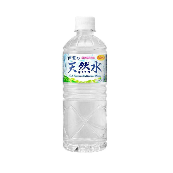 ◆サンガリア 伊賀の天然水 600ml