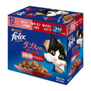 ピュリナフィリックスパウチ 12Pダブルのおいしさお魚お肉バラエティ 600g