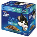 ピュリナフィリックスパウチ 12Pダブルのおいしさお魚バラエティ 600g