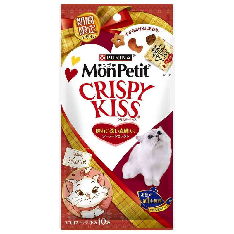 ネスレ日本 モンプチ クリスピーキッス 味わい深い真鯛入 りシーフードセレクト 30g