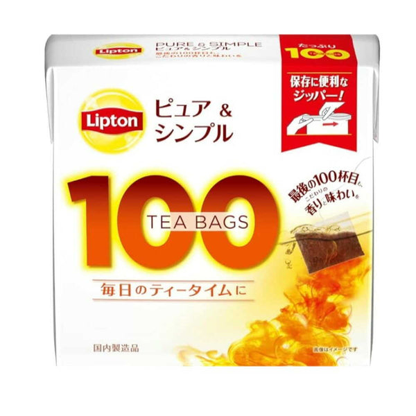 ◆Lipton Pure &amp; Simple Tea (New) 100P