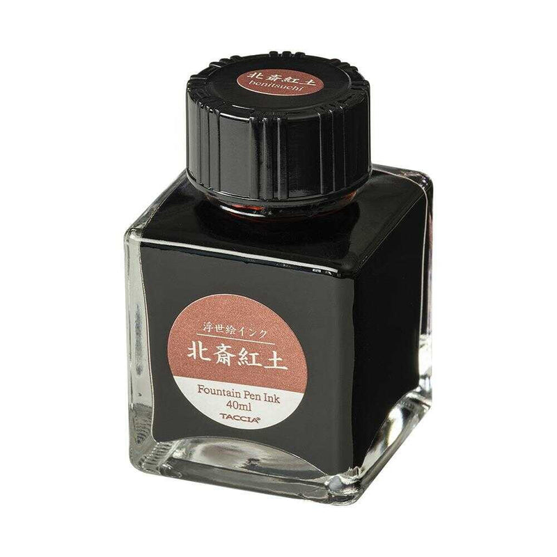 TACCIA 浮世絵インク・染料・40ml／北斎紅土 40ｍL