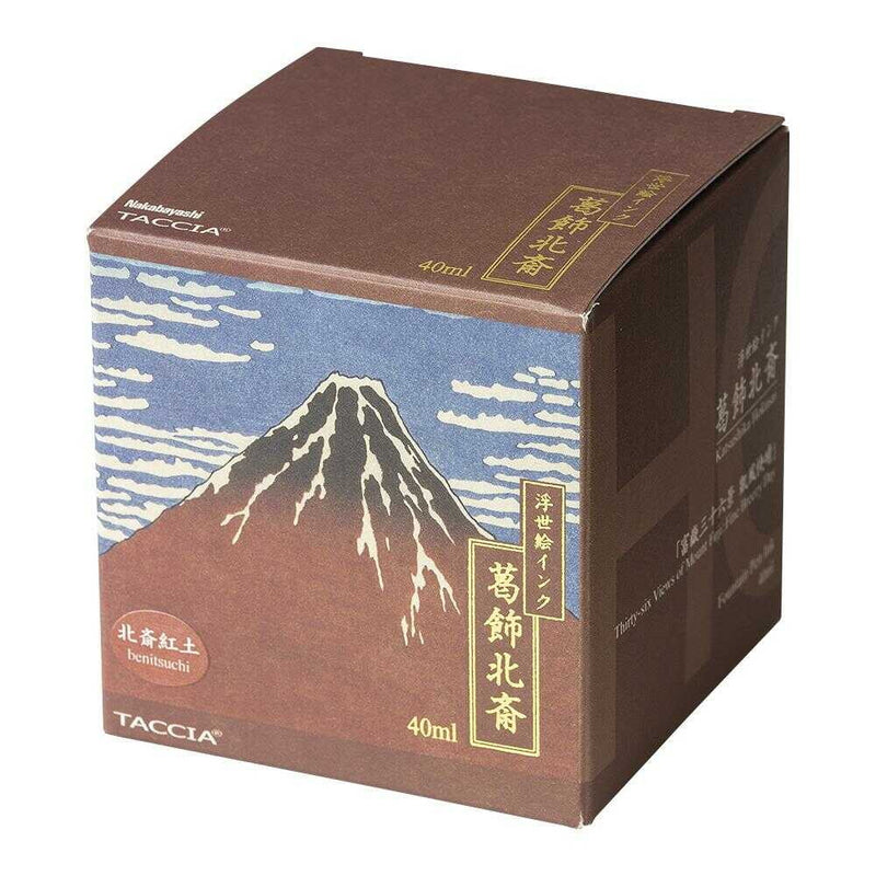 TACCIA 浮世絵インク・染料・40ml／北斎紅土 40ｍL