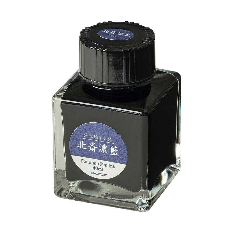 TACCIA 浮世絵インク・染料・40ml／北斎濃藍 40ｍL