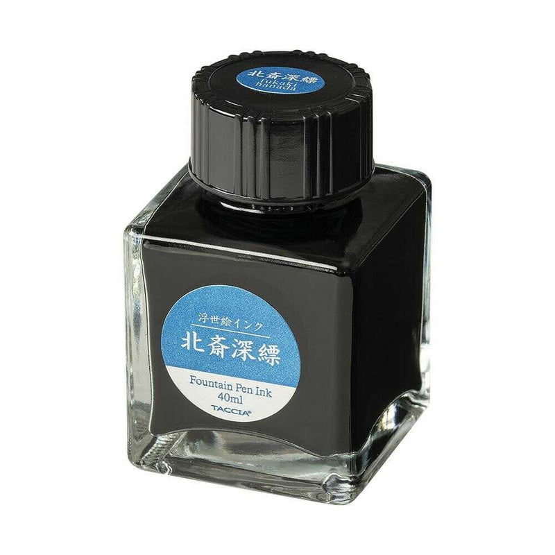 TACCIA 浮世絵インク・染料・40ml／北斎深縹 40ｍL