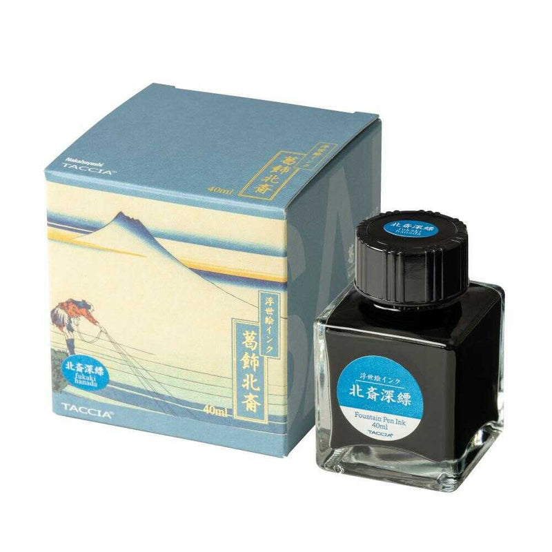 TACCIA 浮世絵インク・染料・40ml／北斎深縹 40ｍL