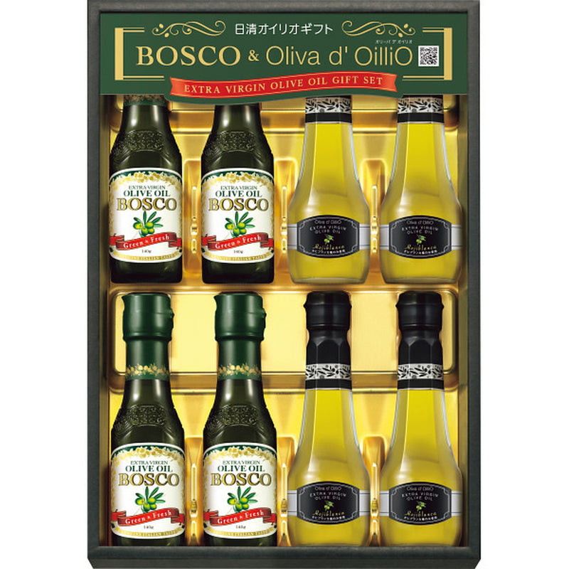 ◆【お歳暮限定】ボスコ＆オリーバデオイリオEXVオリーブオイル◇メーカー直送 ▼返品・キャンセル不可【他商品との同時購入不可】