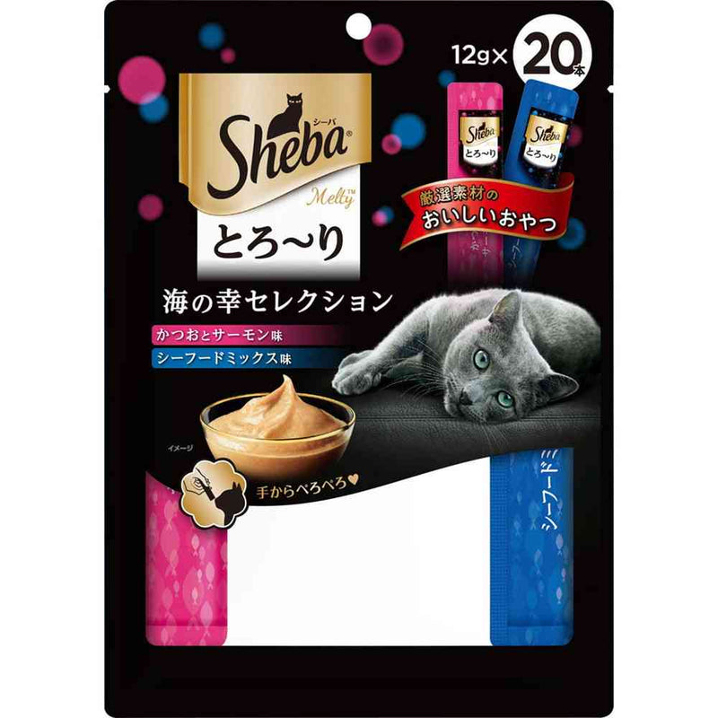 マースジャパンリミテッド シーバ とろ～り メルティ 海の幸セレクション 12g×20本