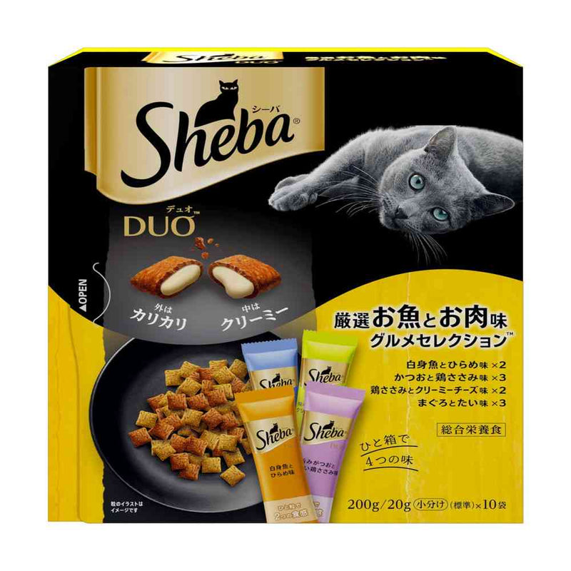 マースジャパンリミテッド シーバ デュオ 厳選お魚とお肉味グルメセレクション 200g