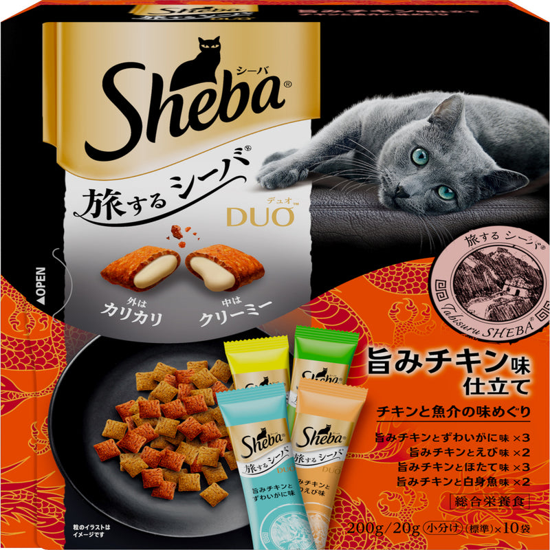 シーバ デュオ 旅するシーバ 旨みチキン味仕立て チキンと魚介の味めぐり 200g