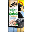 マースジャパンリミテッド シーバ とろ～り メルティ 自然素材レシピ とりささみ味と白身魚味セレクション フレーク入り 12g×4本