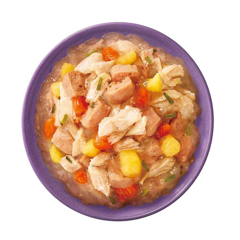 マースジャパンリミテッド シーザー 自然素材レシピ 蒸しささみ・厳選ラム＆さつまいも・にんじん 60g×4袋