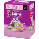 マース カルカンパウチ12ヵ月までの子ねこ用かにかままぐろ 60g×8