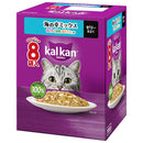 マース カルカンパウチ海の幸ミックスまぐろ白身魚ほたてだし 60g×8