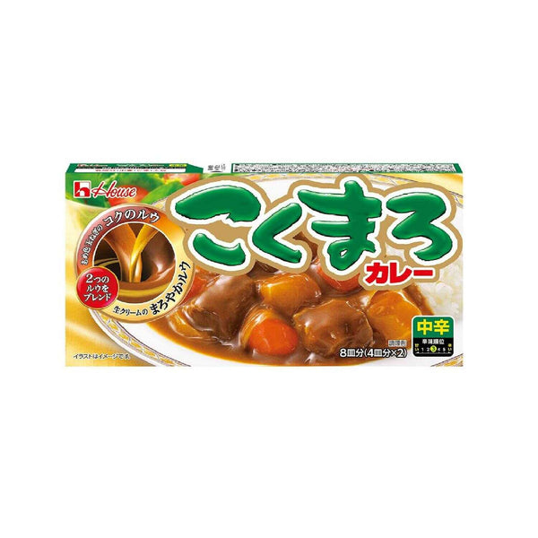 ◆ハウス こくまろカレー 中辛 140g