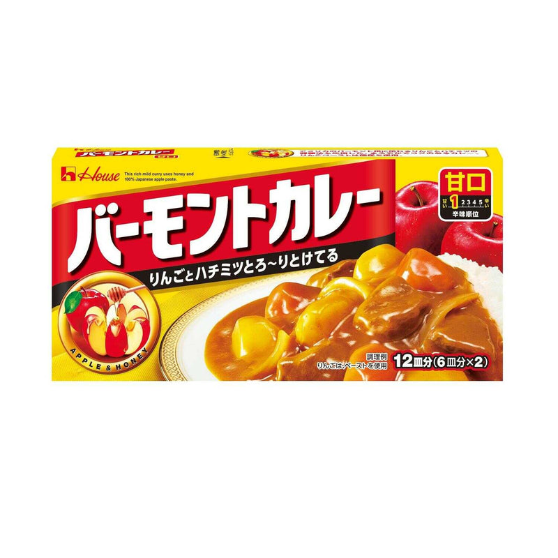 ◆ハウス バーモントカレー 甘口 230g