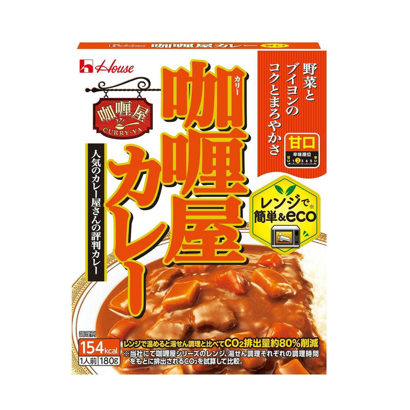 ◆ハウス カリー屋カレー 甘口 180g