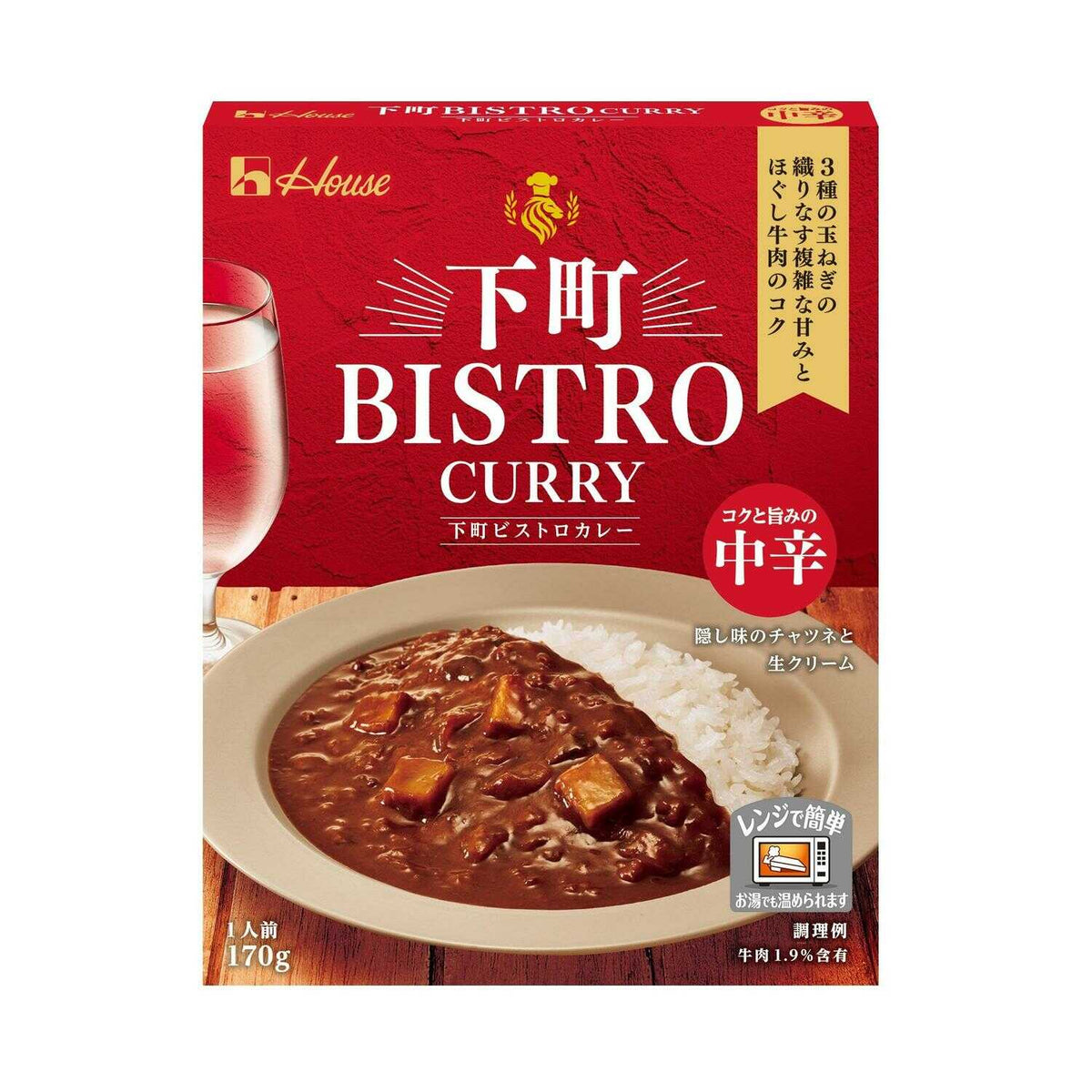 ◇ハウス 下町BISTRO CURRY 中辛 170g