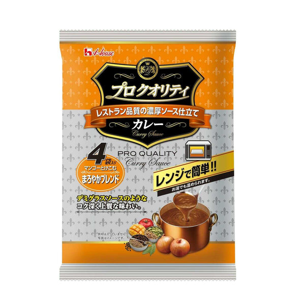 ◆ハウス プロクオリティ カレー まろやかブレンド 4袋入り