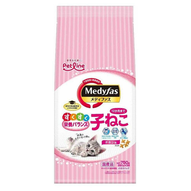 ペットライン メディファス 子ねこ 12か月まで チキン味 750ｇ