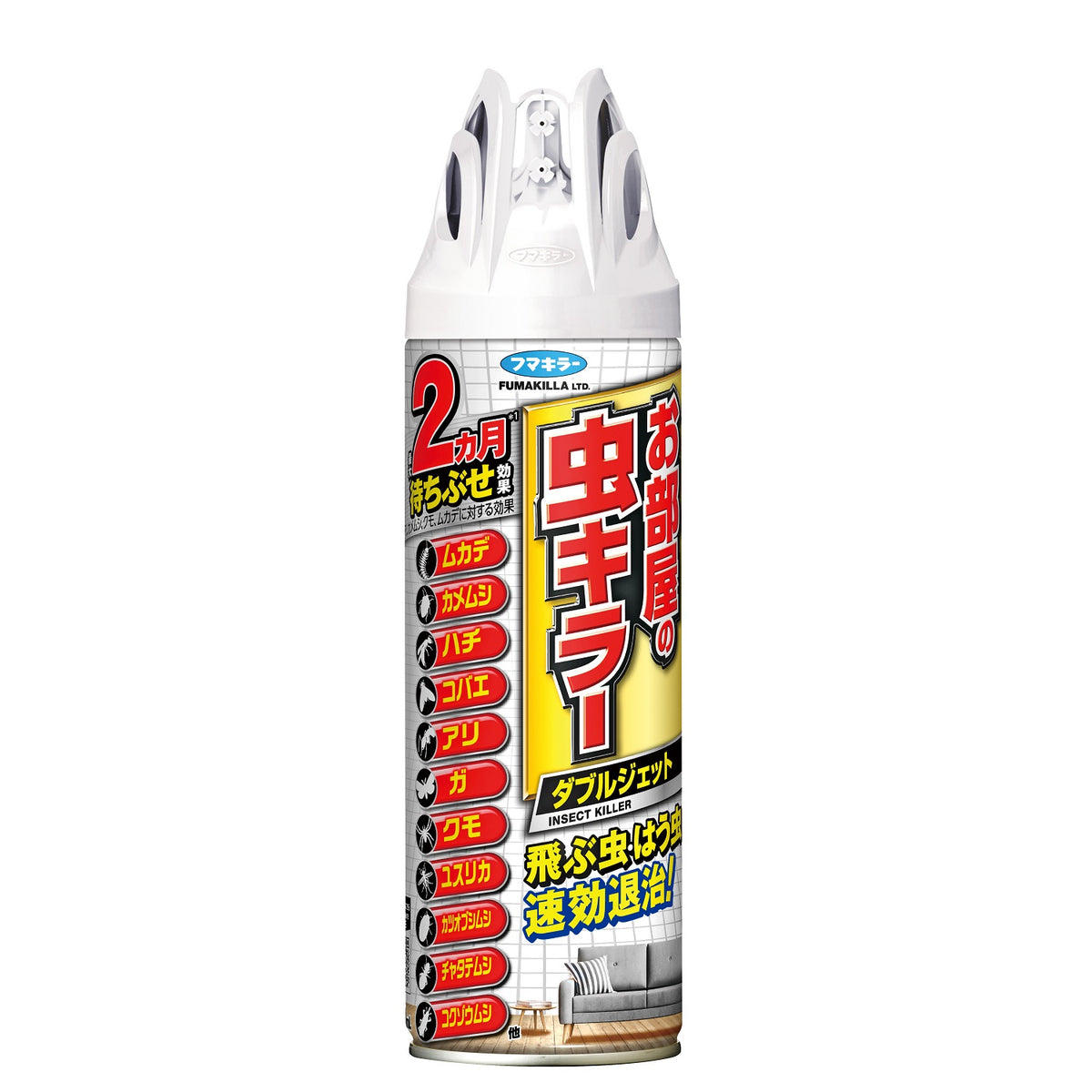 Fumakilla Insect Killer Double Jet 450ml