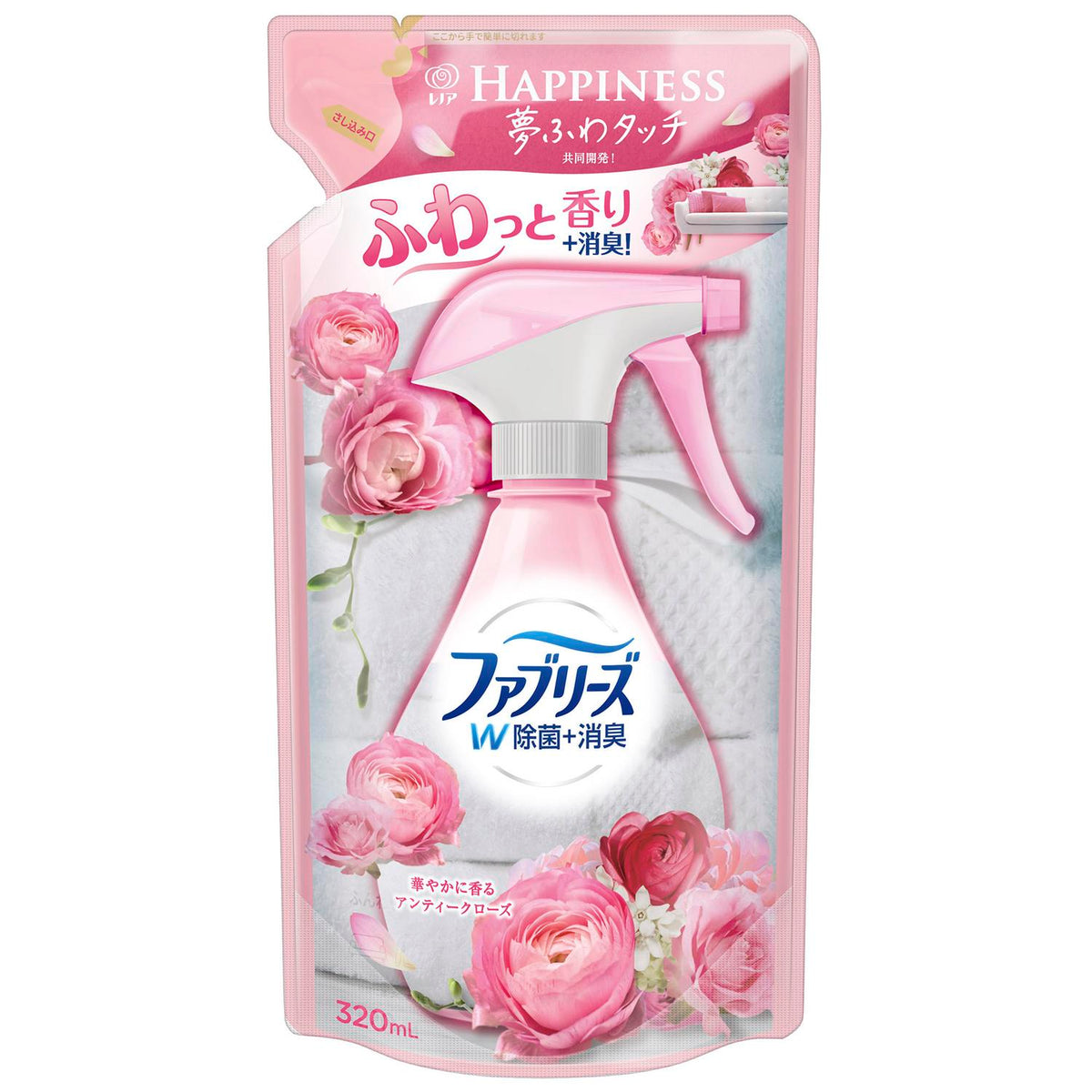 P＆G ファブリーズwithレノアハピネス アンティークローズ＆フローラル
