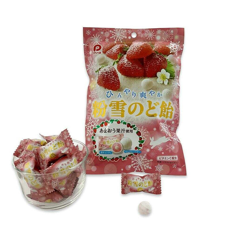 ◆パイン 粉雪のど飴苺 60g