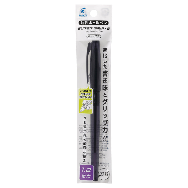 Pilot oil-based ballpoint pen SGG cap 12 BB pack 1 piece