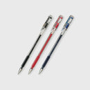 ぺんてる ゲルインキボールペン  ハイブリッド（再生材使用）0.5mm   赤  EK105-GB 1本