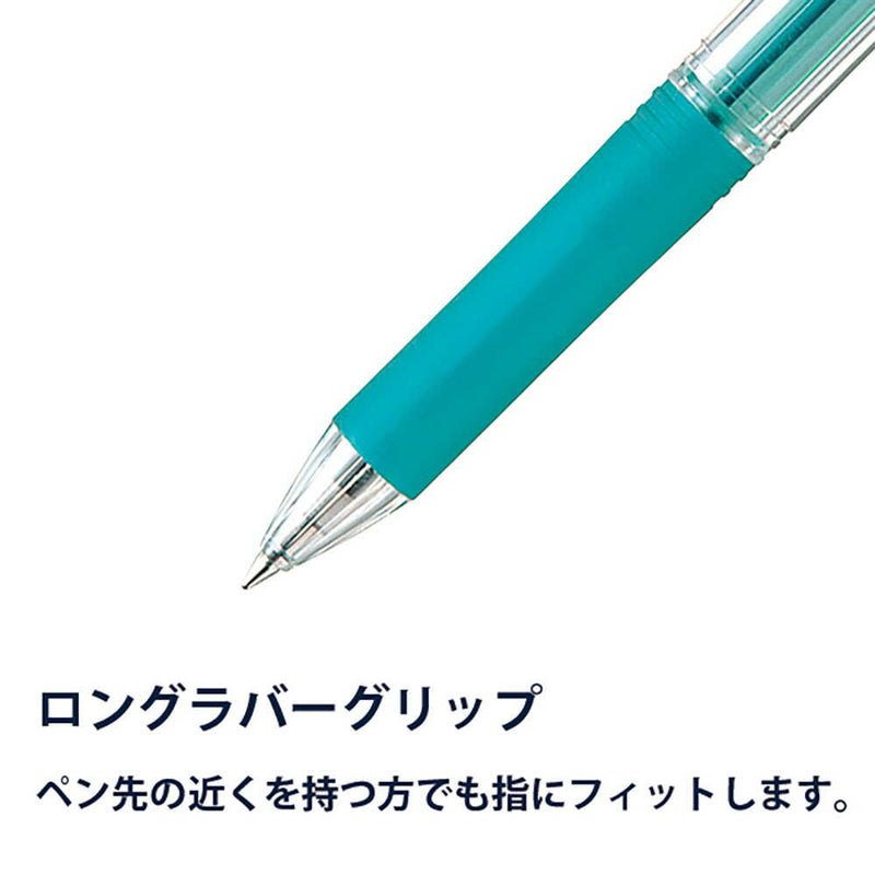 ぺんてる 油性ボールペン ドットイー 0.7mm 青 BK127-C 1本