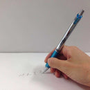 ぺんてる シャープペンシル エナージェル 0.5mm シルバー / スカイブルー軸 パック入り XPL75-S 1本