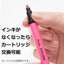 ぺんてる 蛍光ペン フィットライン ピンク SLW11-P 1本