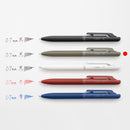 ぺんてる 油性ボールペン Calme カルム 0.7mm カーキ軸 黒 BXA107D-A 1本